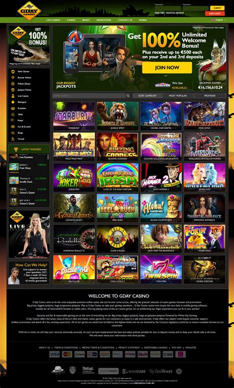 Gday Casino Review 2023 .